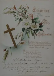 Beschrifteter Konfirmationsschein (1897) [164.,Nr.212]